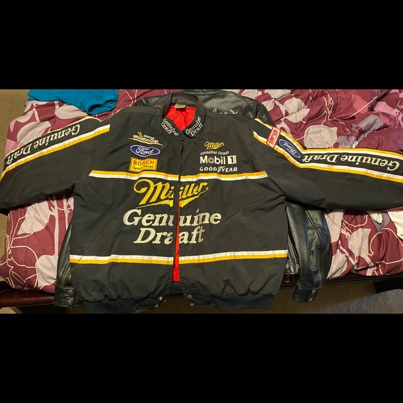 Vintage Rusty Wallace Nascar Racing Jacket - Picture 2 of 2